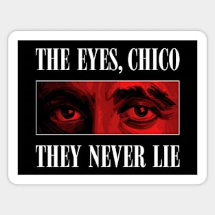 Scarface Tony Montana Eyes Sticker